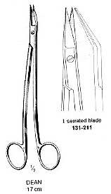 Dean Scissor, 1 serrated blade